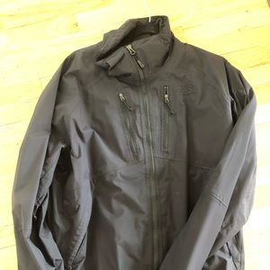 North face water proof jacket, no hood